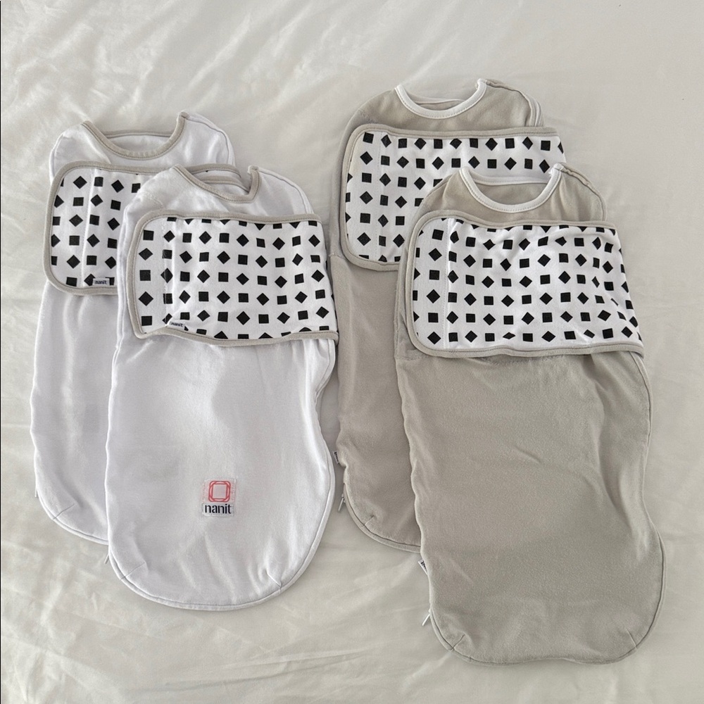 Nanit Swaddle Bundle / Lot, 0-3M & 3-6M